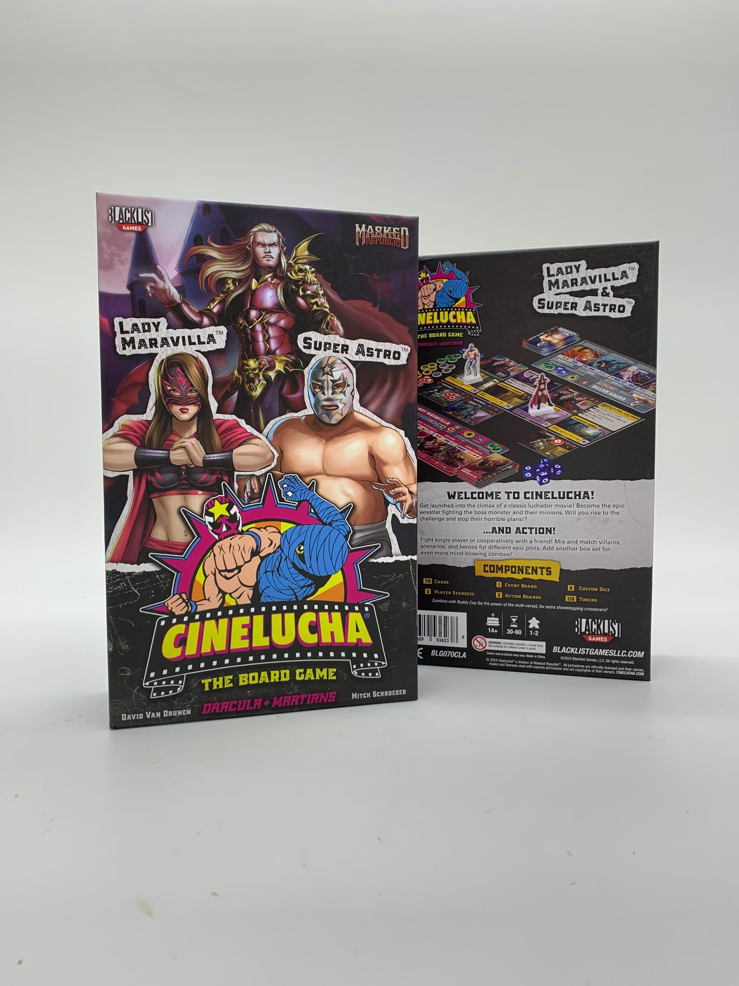 Cine Lucha: Lady Maravilla and Super Astro vs Dracula and Martians